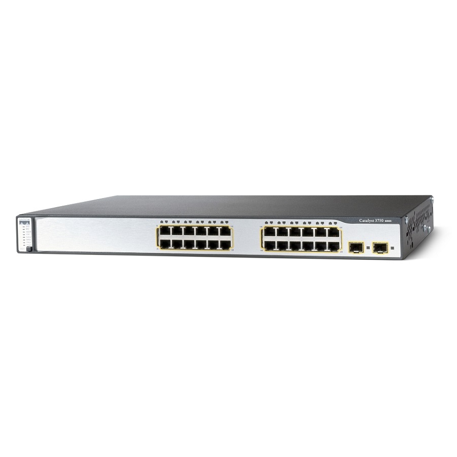 Switch Cisco WS-C3750-24FS-S