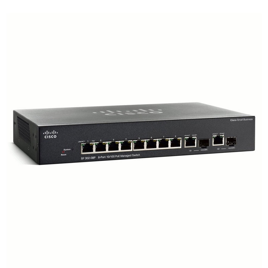 Switch Cisco 300 Series SRW208P-K9-NA